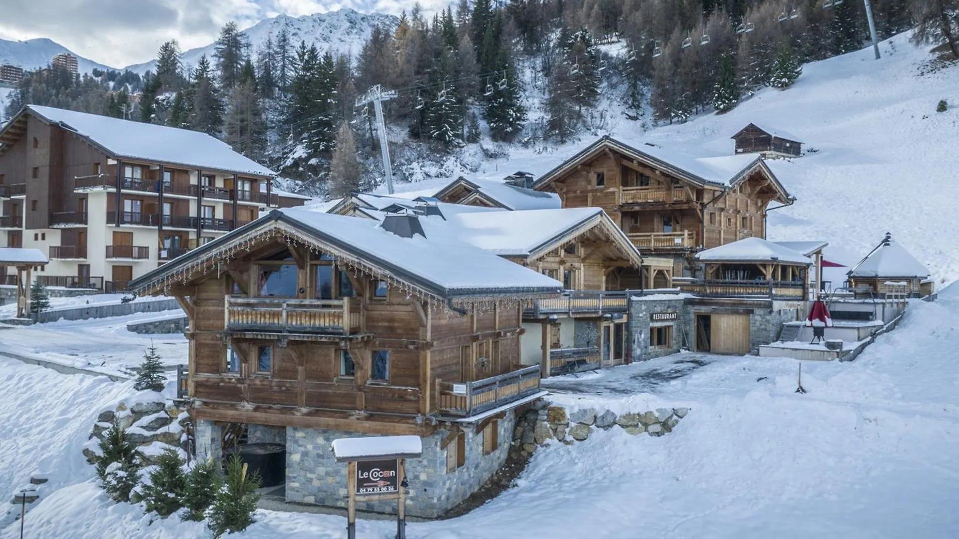 Chalet Spacieux 15 Pers. A Plagne 1800, Au Pied Des Pistes Avec Jacuzzi Et Sauna - Fr-1-181-2791 La Plagne-Tarentaise